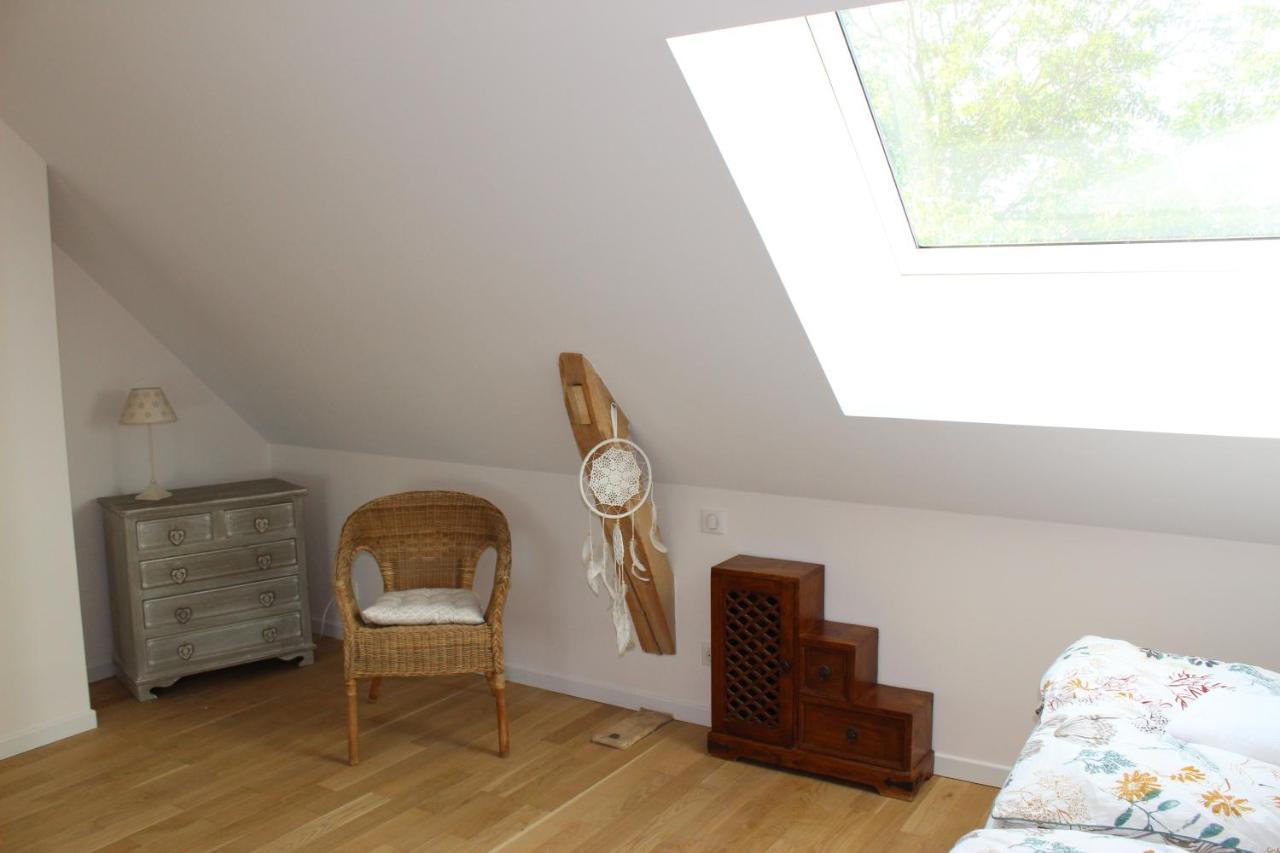 Les Rosiers La Planche Princee, Chambres D'Hotes Ecolo Et Potager Bio, Sauna المظهر الخارجي الصورة